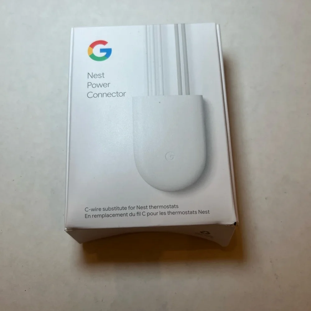 Google Nest Power Connector in White